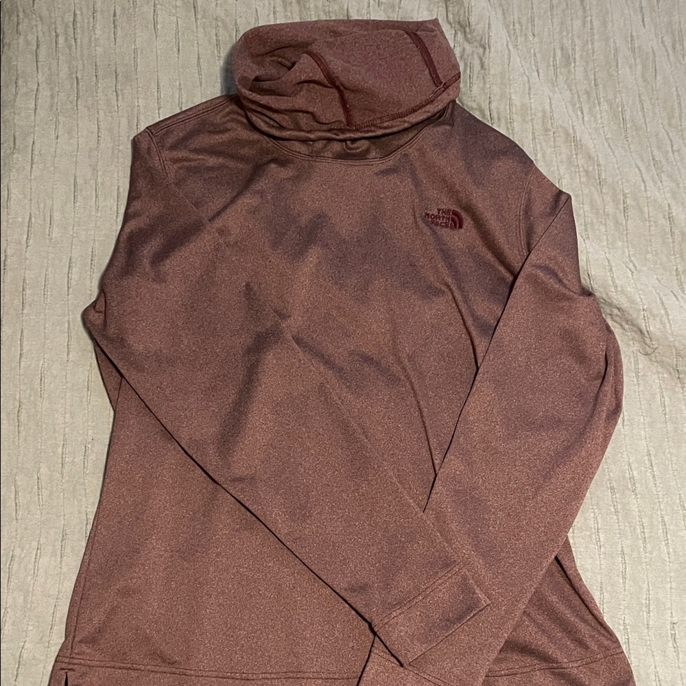 The North Face Women's Cowl Neck Sweater - Maroon